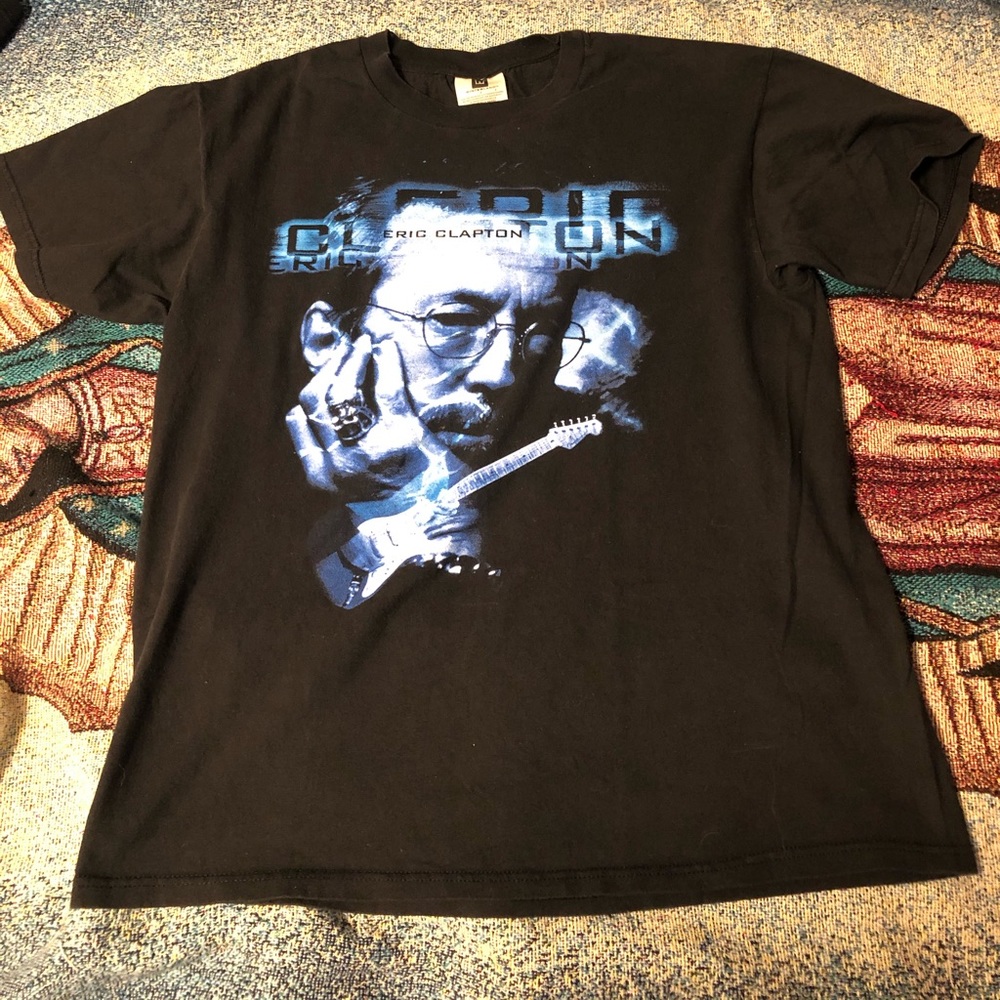 Vintage Eric Clapton 1998 World Tour Concert Shirt